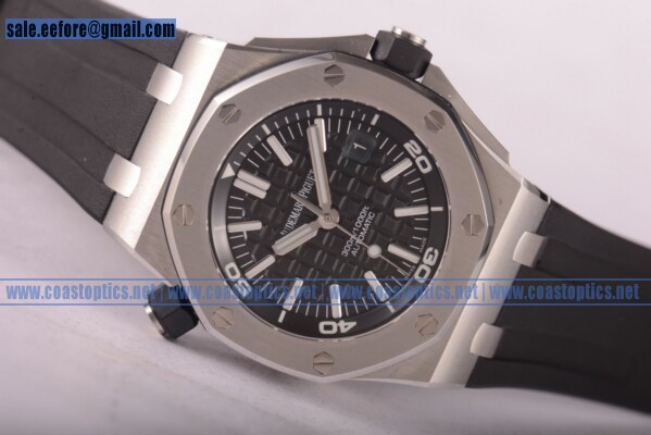 Audemars Piguet Royal Oak Offshore Diver Perfect Replica Watch Steel 15703ST.OO.A002CA.01 (1:1 Original)